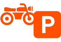バイク駐輪場 